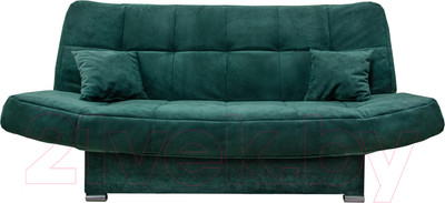 Диван МягкийСтиль Филипс 140x200 (Fellini 11 зеленый)