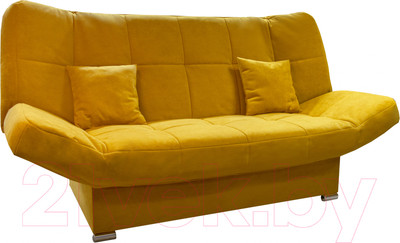 Диван МягкийСтиль Филипс 140x200 (Fellini 16 желтый)