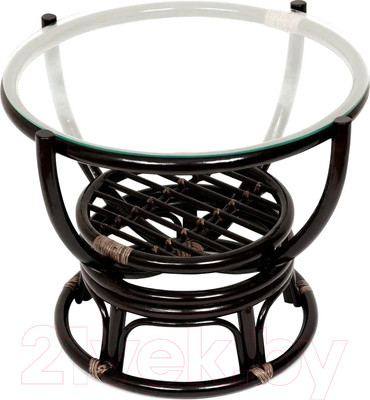 Журнальный столик Tetchair Benoa (античный черно-коричневый)