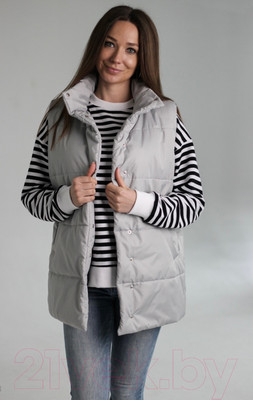 Жилет утепленный MT.Style 75 S-M (серый)