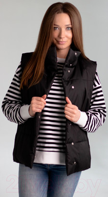 Жилет утепленный MT.Style 65 L-XL (черный)