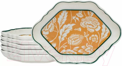 Набор блюдец Lenardi Адонис 205-192 (6шт)