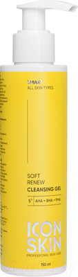 Гель для умывания Icon Skin AHA+BHA+PHA Soft Renew 5% (150мл)