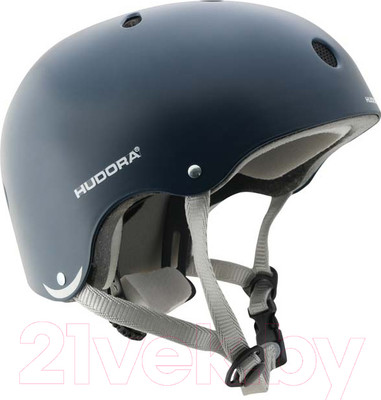 Защитный шлем Hudora Skaterhelm Midnight / 84118 (р-р 51-55, серый)