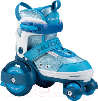 Роликовые коньки Hudora Rollschuh My First Quad / 22063 (р-р 26-29, Cyan)