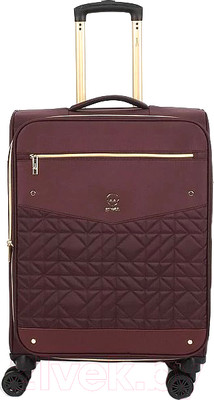 Чемодан на колесах Grott 338-1731/3-24BRD (бордовый)