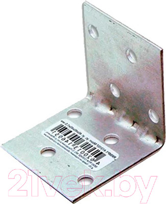 Уголок крепежный ROCK Solid Connection RKMP8 Монтажный 80x80x60x1.5мм / 413807-20 (20шт)