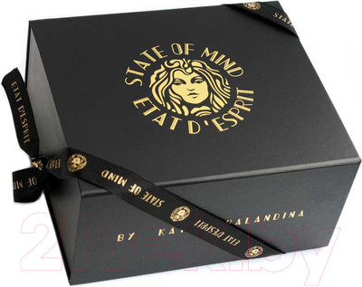 Парфюмерный набор State of Mind Sense of Humor Luxury Mind Set Парфюмерная вода 100мл+Чай 100г