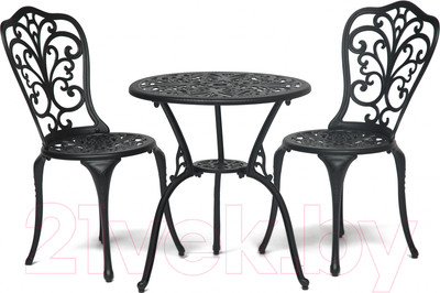 Комплект садовой мебели Tetchair Secret De Maison Romance (черный)