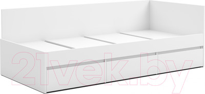 Кровать-тахта MySTAR Сноули 900 ИВ-121.17 (белый)