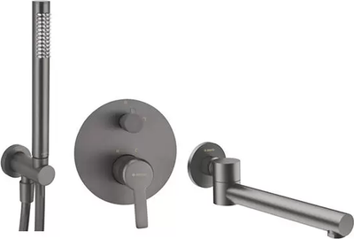 Душевой гарнитур со смесителем Deante D06W