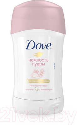 Антиперспирант-стик Dove Нежность пудры (40мл)