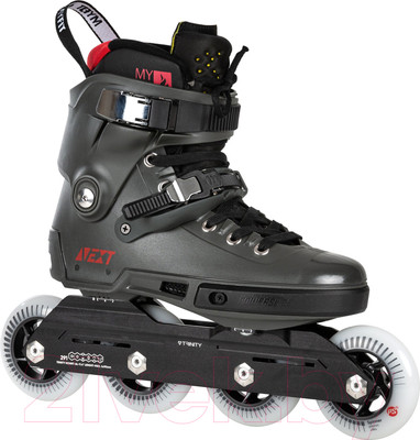 Роликовые коньки Powerslide Next 90 / 908408 (р-р 42-43, серый)