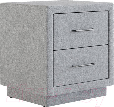 Прикроватная тумба Сонум Модерн 47-40 (рогожка пепельный)