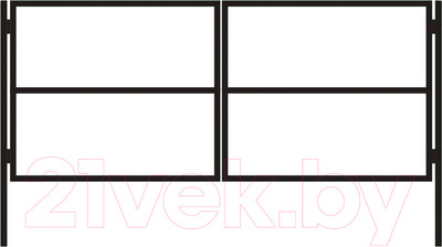 Каркас для ворот Белзабор 3.5x1.5м