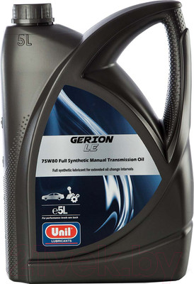 Трансмиссионное масло Unil Gerion LE 75W80 / 210051/7 (5л)