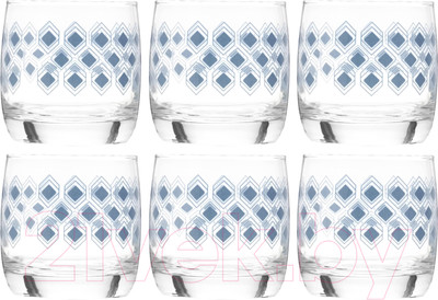 Набор стаканов Luminarc Ромб Топаз SO0028 (6шт)