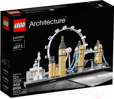 Конструктор Lego Architecture Лондон / 21034