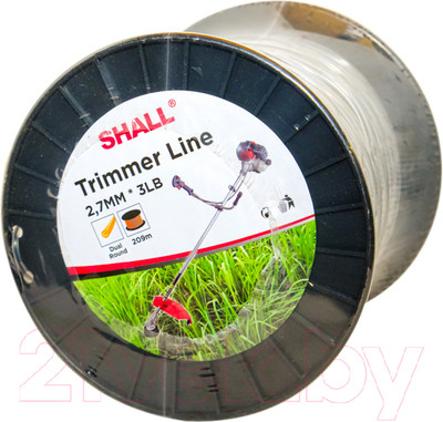 Леска для триммера Shall 2.7мм/209м + сердцевина (круг)