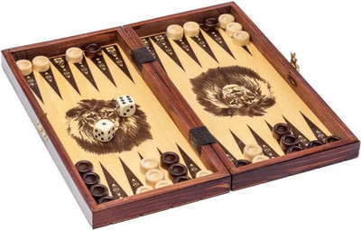 Набор настольных игр Madon Шахматы, Шашки, Нарды Кинг 34 / u143