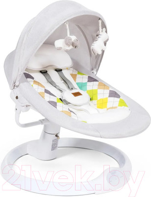 Детский шезлонг Nuovita Attento А1 (молочный/белый)