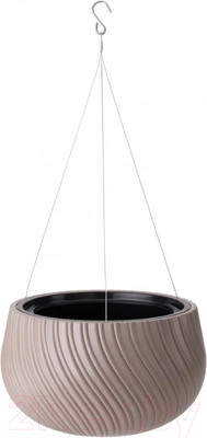 Кашпо Formplastic Mika 4593 (серо-бежевый)