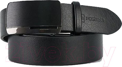 Ремень мужской Poshete 512-D367173-L-BLK (черный)