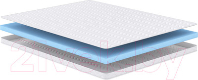Наматрасник ортопедический Сонум Flat Middle 90x200
