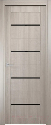 Дверной блок SMART Орион комплект 70x200 (капучино/черное стекло)