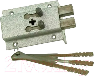 Замок накладной Делга Комаз ПХК Прямой ход Реечный