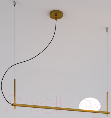 Потолочный светильник Евросвет 70145/1 (латунь)