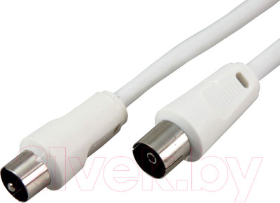 Кабель Rexant ТВ гнездо - ТВ штекер / 18-0008 (15м, белый)
