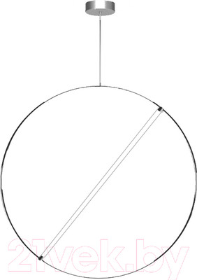 Потолочный светильник Евросвет 90283/1 (хром)