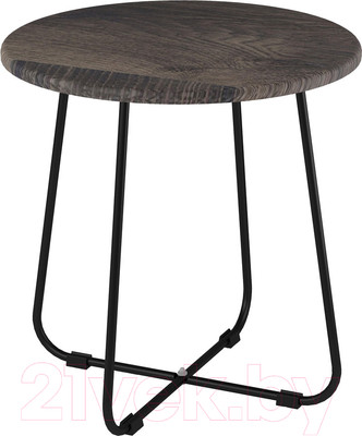 Журнальный столик Мебелик BeautyStyle 14 (дуб марррон/черный)