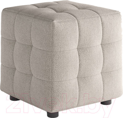 Пуф Сонум 40-40 (рогожка песочный)