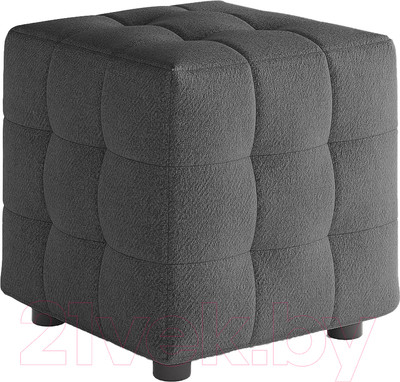 Пуф Сонум 40-40 (рогожка графит)