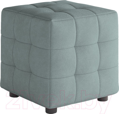 Пуф Сонум 40-40 (замша мятный)