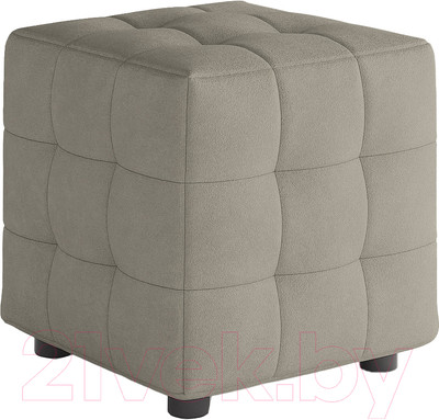Пуф Сонум 40-40 (замша бежевый)