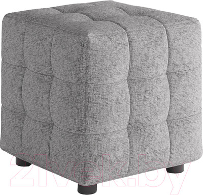 Пуф Сонум 40-40 (кашемир светло-серый)