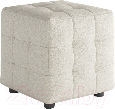 Пуф Сонум 40-40 (тедди кремовый)