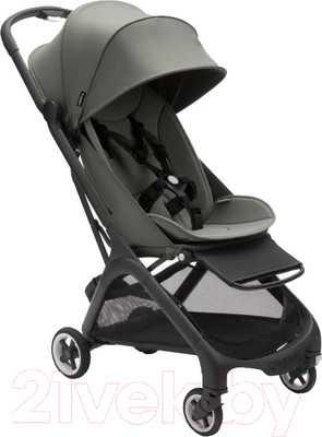 Детская прогулочная коляска Bugaboo Butterfly Complete (Black/Forest Green)