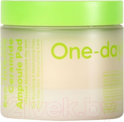 Пэд для лица One-day's you Help Me Eco-Intense Ceramide Ampoule Pad (90шт)
