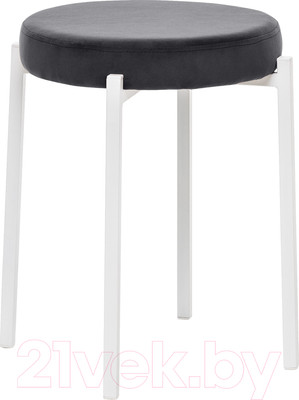 Табурет Импэкс Leset Авис (белый/Ultra Grafit графит)