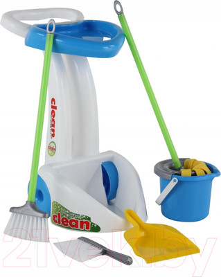 Набор хозяйственный игрушечный Полесье Чистюля / 68637