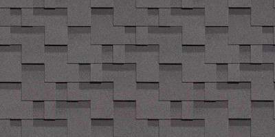 Черепица Docke Pie Standard Тетрис Серый (упаковка)