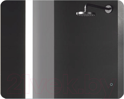 Зеркало Алмаз-Люкс Hanoi 10080s-6 (100x80см, с подсветкой и сенсорной кнопкой)