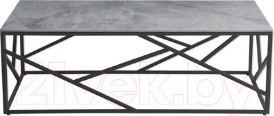 Журнальный столик Halmar Universe 2 / V-Ch-Universe_2-Law (серый мрамор/черный)