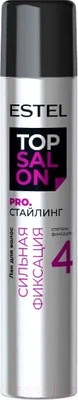Лак для укладки волос Estel Top Salon Pro Стайлинг сильная фиксация (400мл)