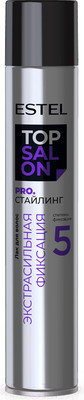Лак для укладки волос Estel Top Salon Pro Стайлинг экстрасильная фиксация (400мл)