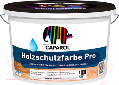 Краска Caparol Holzschutzfarbe Pro База 1 (2.5л)